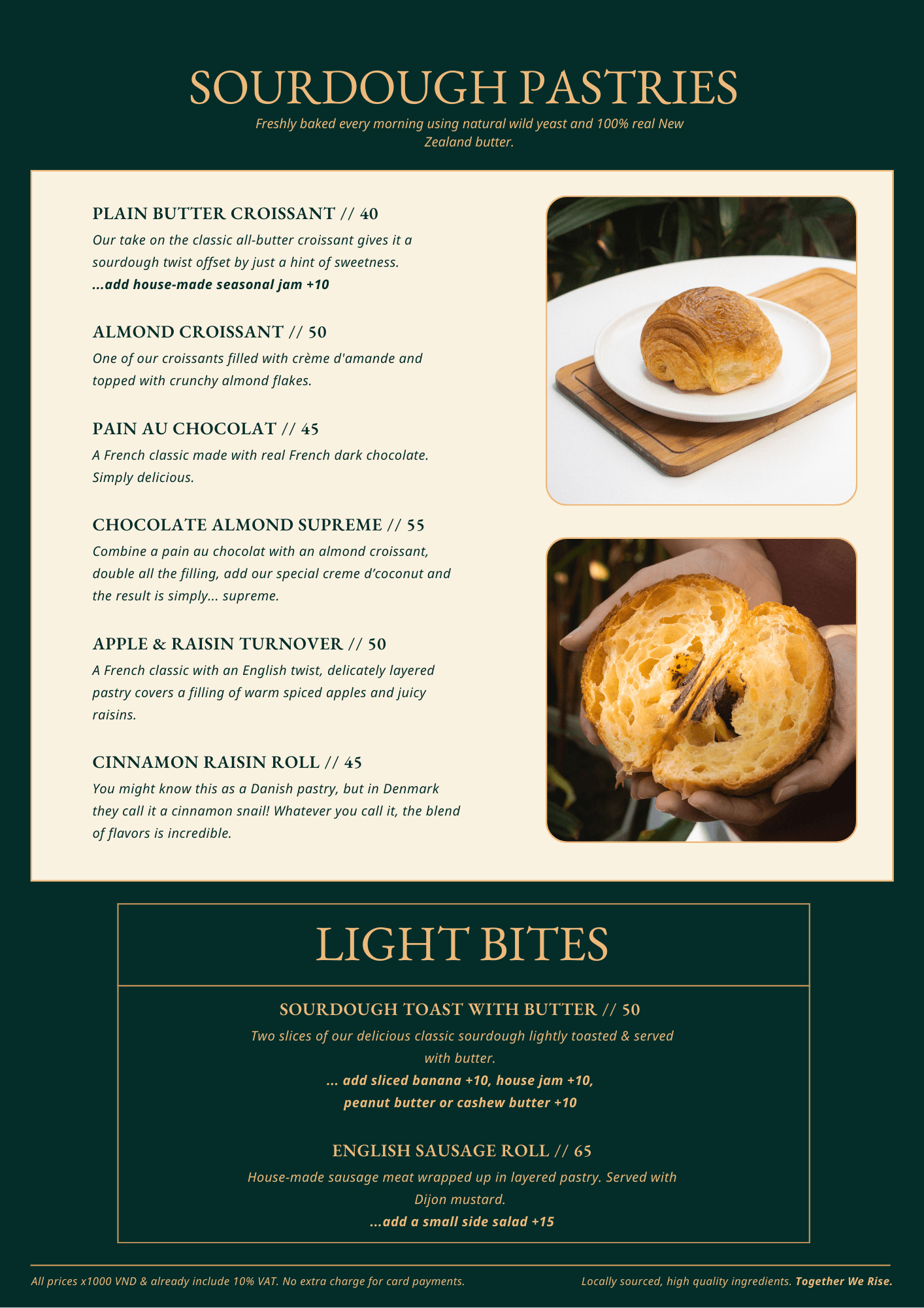 Menu Page 2